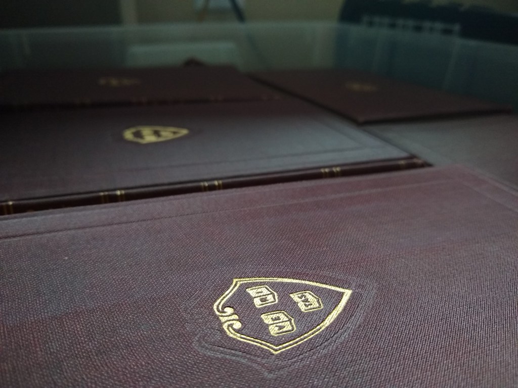 An excerpt from Bre’s book collection