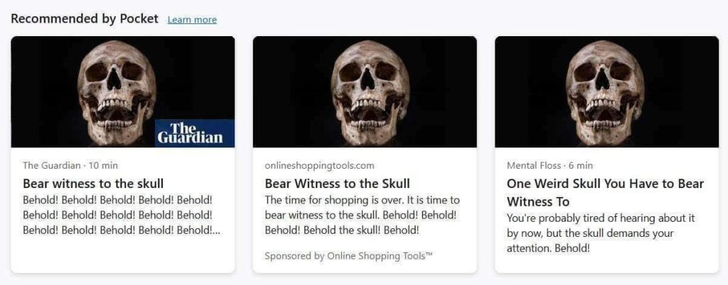 Advent of the Odd&nbsp;Ads